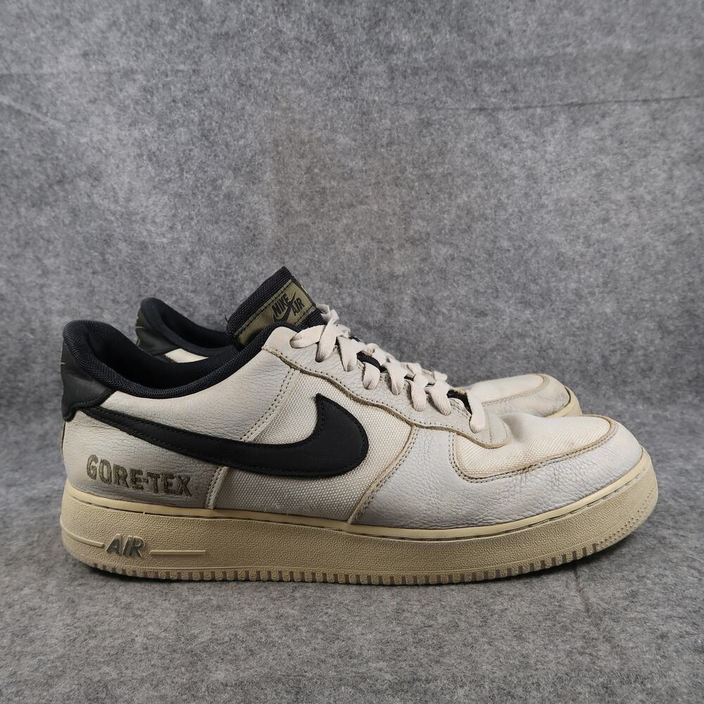 Nike Shoes Mens 13 Air Force 1 GTX Sneaker Leather AF1 Light Bone Trainer Casual